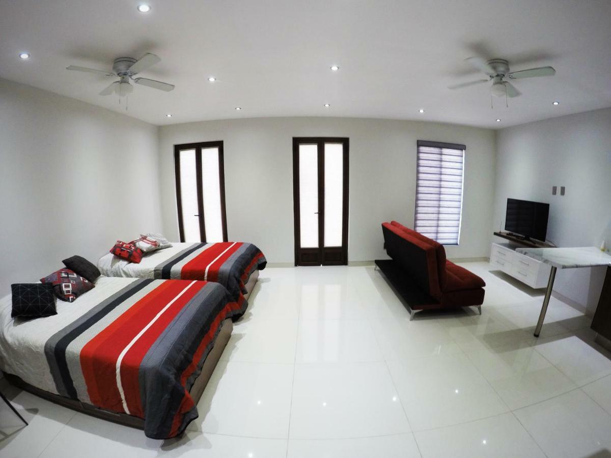 En El Centro 3 Hermoso Loft Familiar Ac Wifi 300 Mbps 阿瓜斯卡达特斯 外观 照片